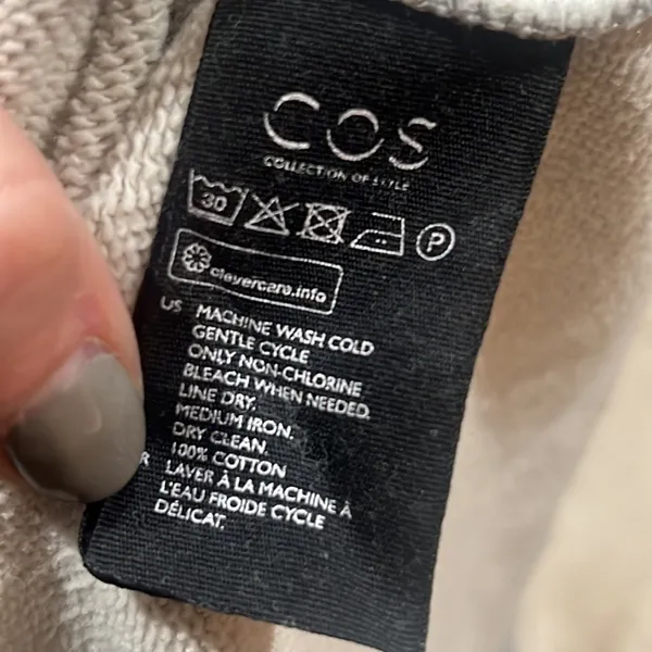 Cos gray sweatshirt - Image 8