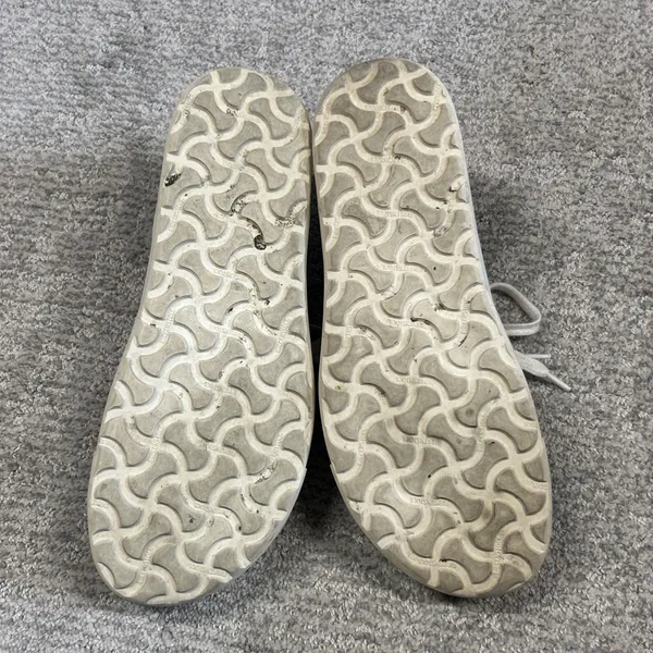 Birkenstock Bend Low Shoes Womens 9.5 White Leather Sneakers 40 Casual Lace Up - Image 8