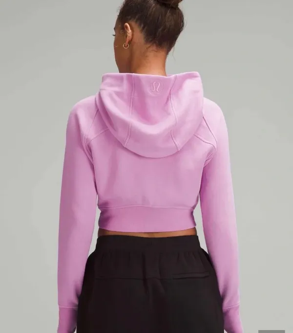 Lululemon Scuba Cropped Hoodie Full-Zip - Image 2