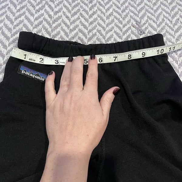 Vintage Patagonia Base Layer Pants Womens X-Small XS Black USA Thermal - Image 10