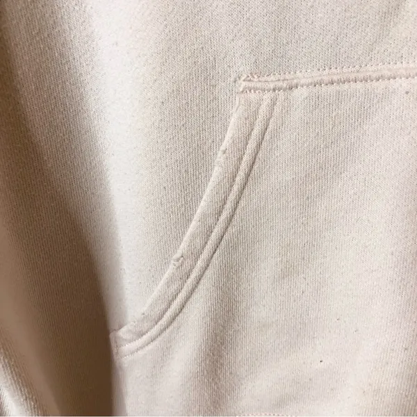 Aerie Cropped‎ Hoodie Light Baby Pink Size Small - Image 4