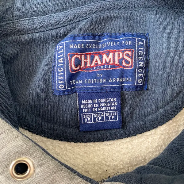 Champs Sports Notre dame hoodie Grey Sz XS - Image 8