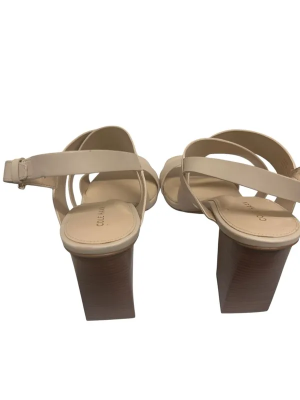 Cole Haan Women’s Cynthia Block Heel Sandal Beige Size 9B - Image 5