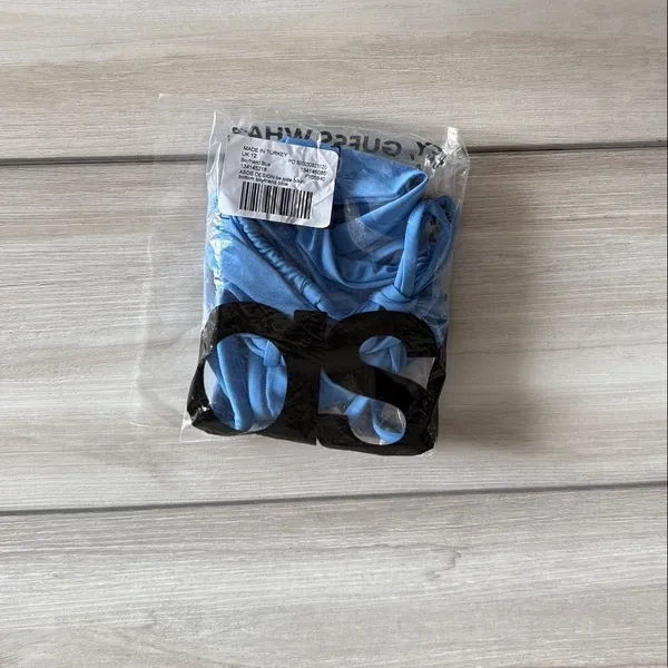 ASOS Design Tie Side Bikini Bottom Blue Size 8 NWT - Image 7