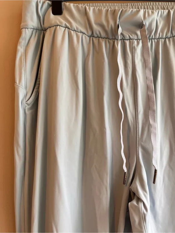 SAGE Collective Light Blue Women’s Drawstring Jogger Pants Size M - Image 2