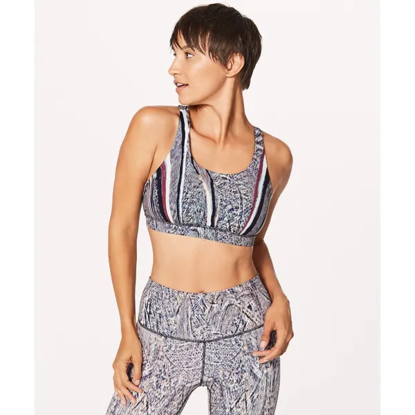 Lululemon Energy Nuxlux Sports Bra Polychromatic Energy Size 6 Workout - Image 3