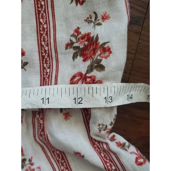 Reformation Enna Floral 100% Linen Dress in Vienna Size 6 Boho Coastal Wedding - Image 7