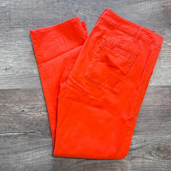 Cabi Orange Straight Leg Pants - Image 2