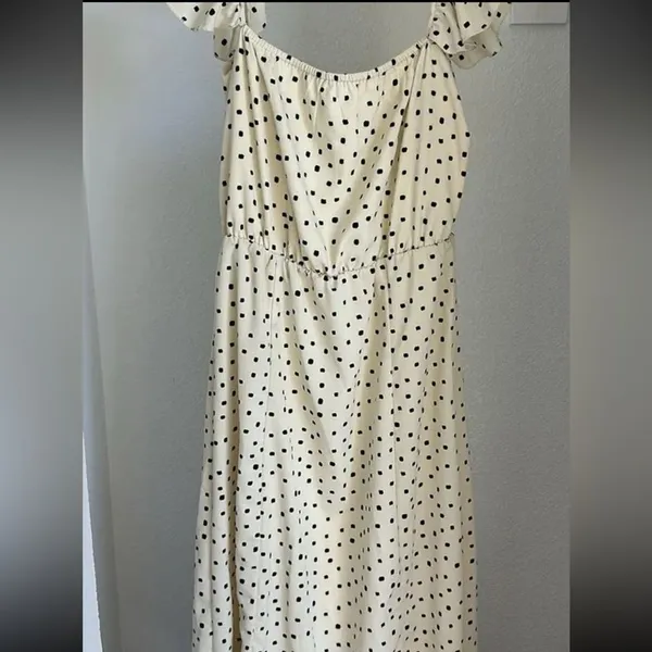 Amuse society polka dot dress size L‎ - Image 4