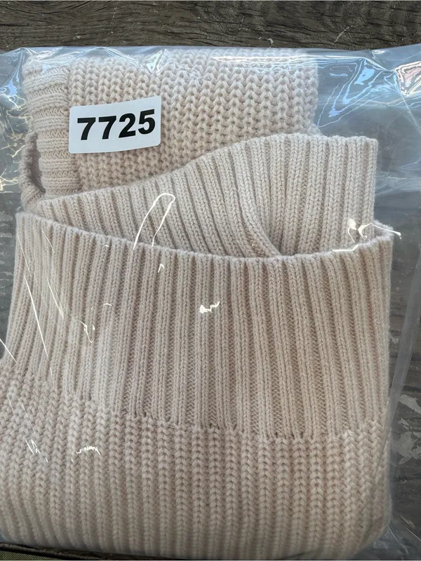 J crew cross cross knit sweater cream tank top size small - Image 4