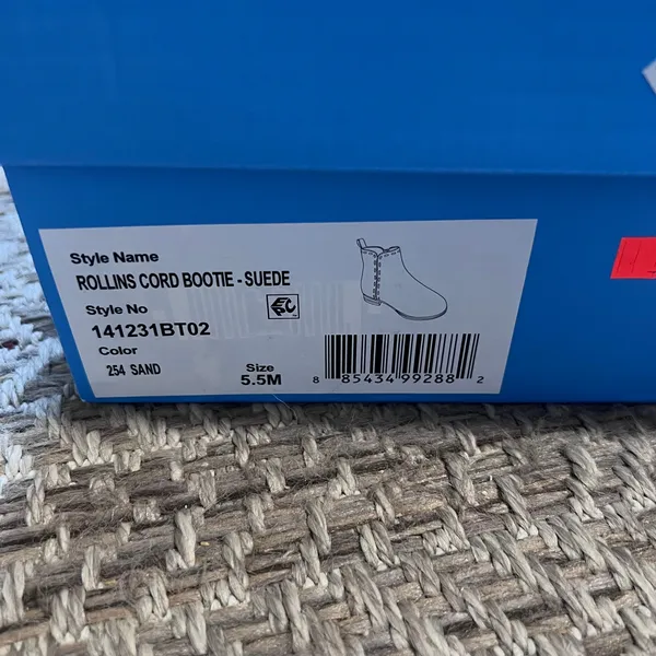 Jack Rogers Rollins Cord Bootie Sz 5.5M - Image 3