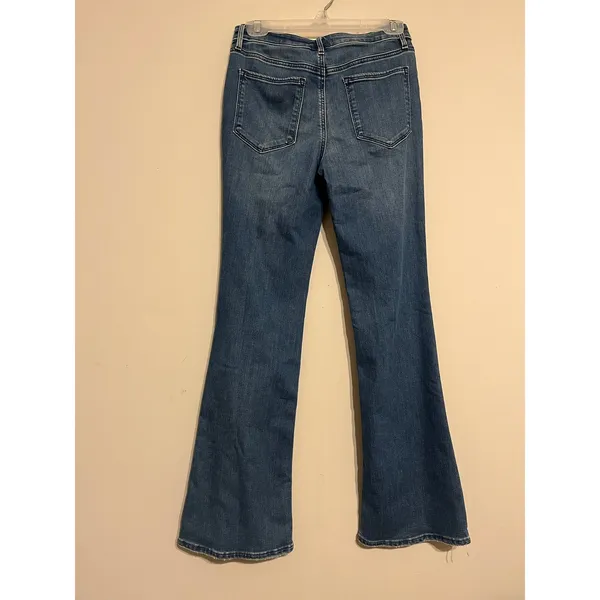 Athleta Sculptek Flare Jean In Medium Wash Size 6 - Image 9