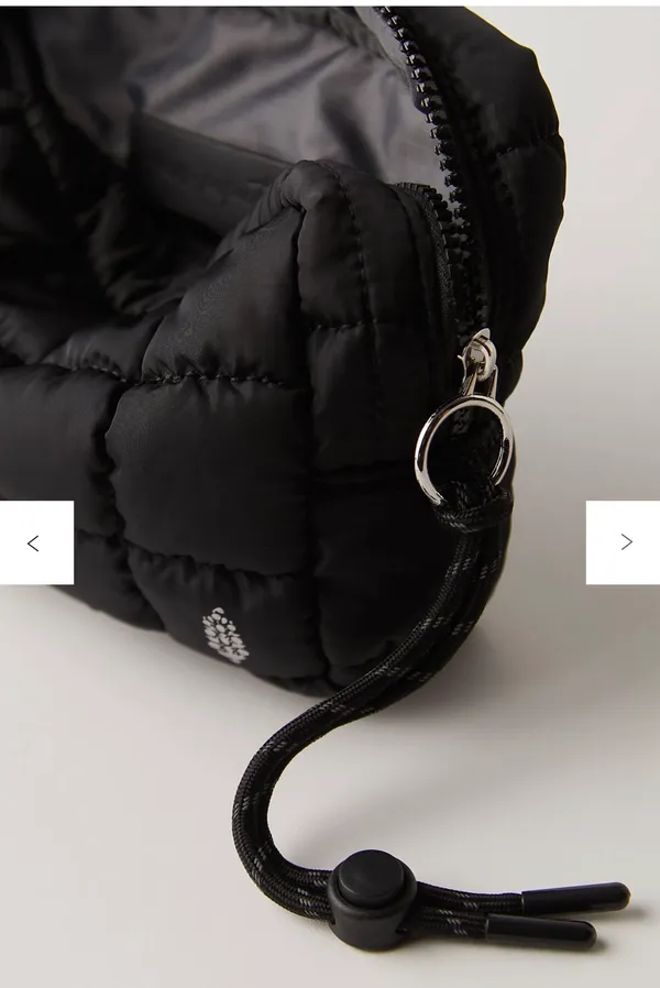 Free People Movement Quilted Mini Case | Black | New without tags! - Image 4