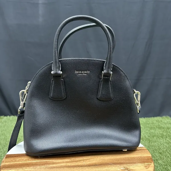 Kate Spade black Crossbody handbag Black With‎ Pink Interior - Image 2