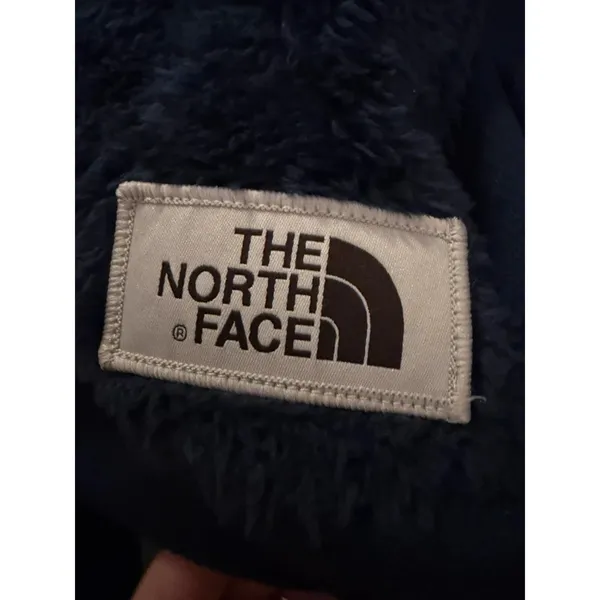 The North Face Osito Hybrid Vest Womens XL Navy Y2K Faux Fur Fleece NF0A337P - Image 8