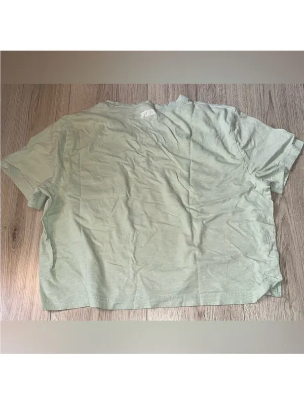 Victoria’s Secret pink green short sleeve shirt top - Image 2