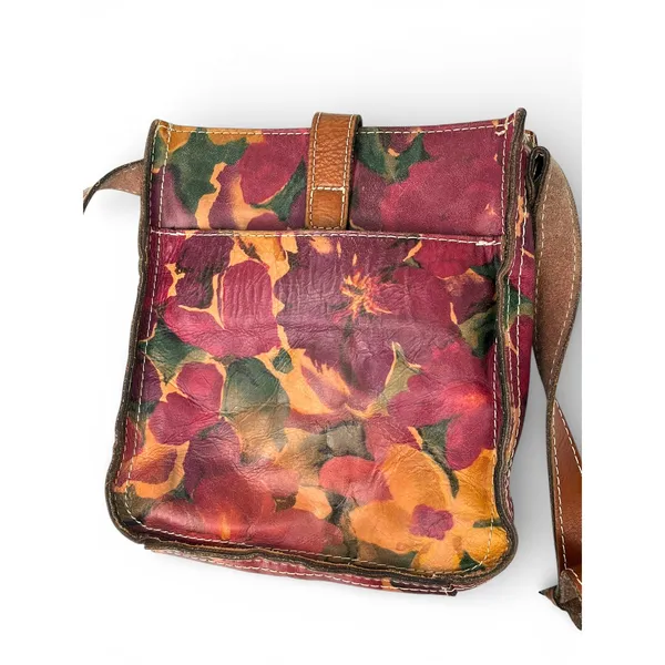 Patricia Nash Venezia Pouch Italian leather crossbody bag purse Flap - Image 7