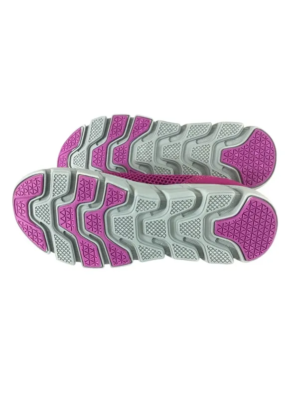 Womens Slip On Sneakers Mesh Breathable Athletic Purple Size 38 US 7 - Image 4