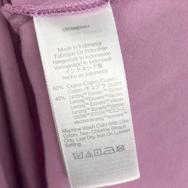 Madewell Satin Square Neck Midi Dress Lilac 10 - Image 5