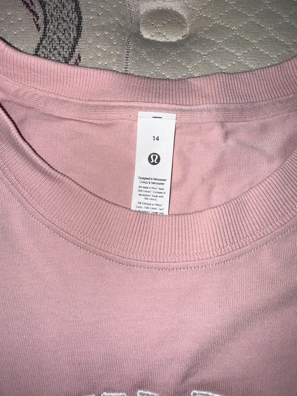 Lululemon Relaxed Fit Cotton Jersey T-Shirt - Image 3