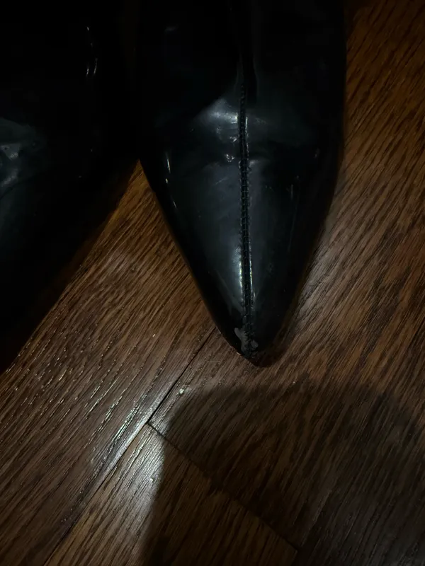 Women’s black ankle boots size 9 - Image 3