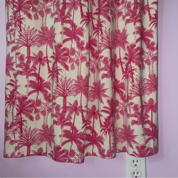Bumblebella by Jill Martin QVC Small Dreamy Jersey Jumpsuit Pink Palms - Image 9