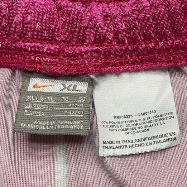 Nike‎ Vintage 2009 Womens Mesh Lined Basketball Gym Shorts Pink XL - Image 6
