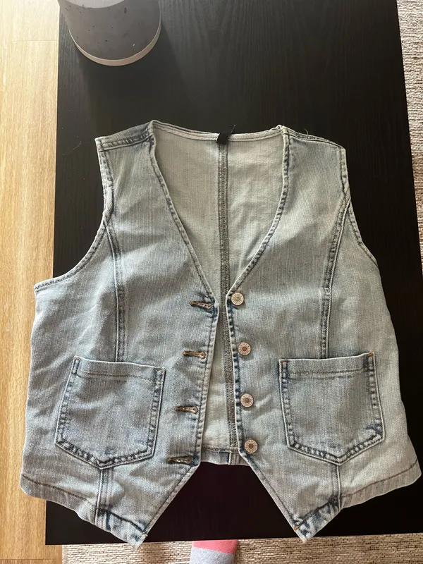 Denim button top - Image 2