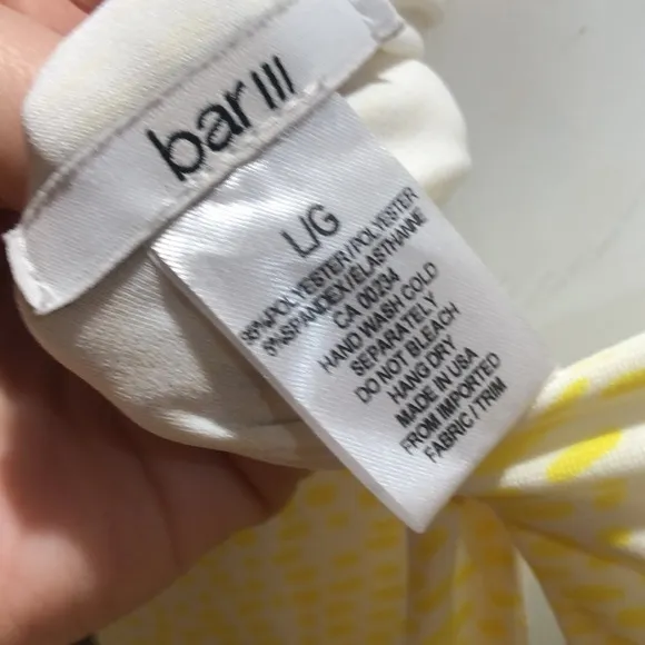 Bar III yellow sleeveless NWT dress - Image 6
