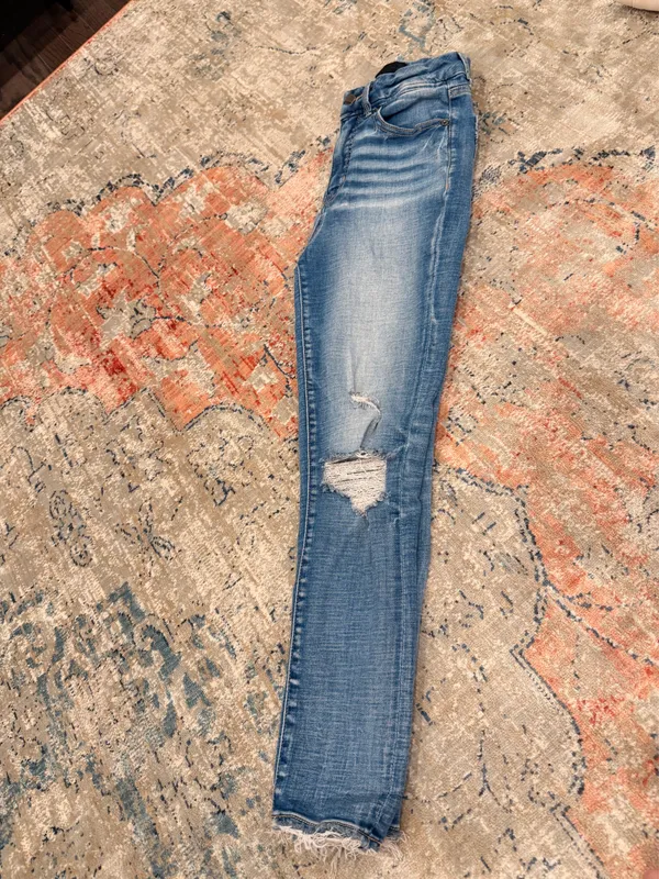 Buckle Black Skinny Jeans - Image 4