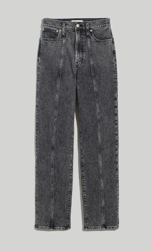 Madewell The Perfect Vintage Straight Jean in Meaford Wash Size 27 - Image 4