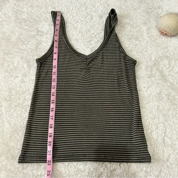 5/$30 🎈 American eagle outfitters small striped ribbed tank top - Image 6
