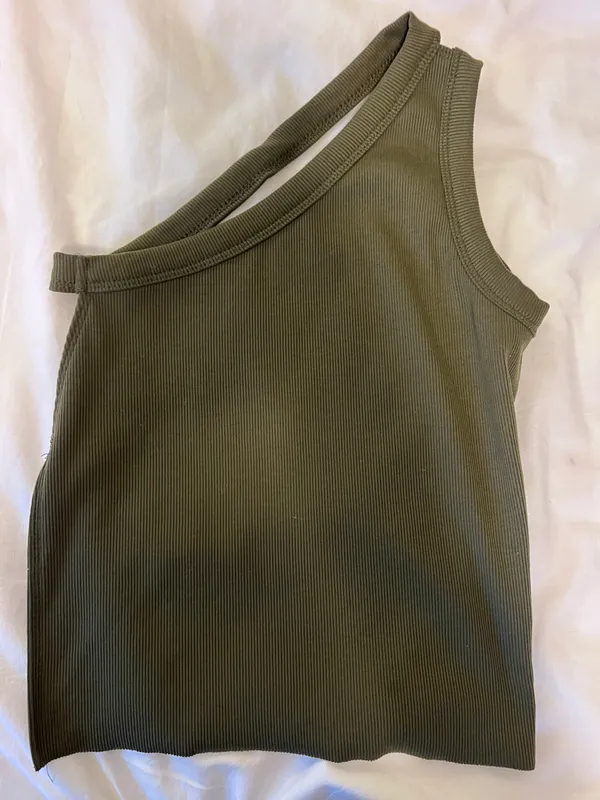 One Shoulder Open Back Top - Image 4