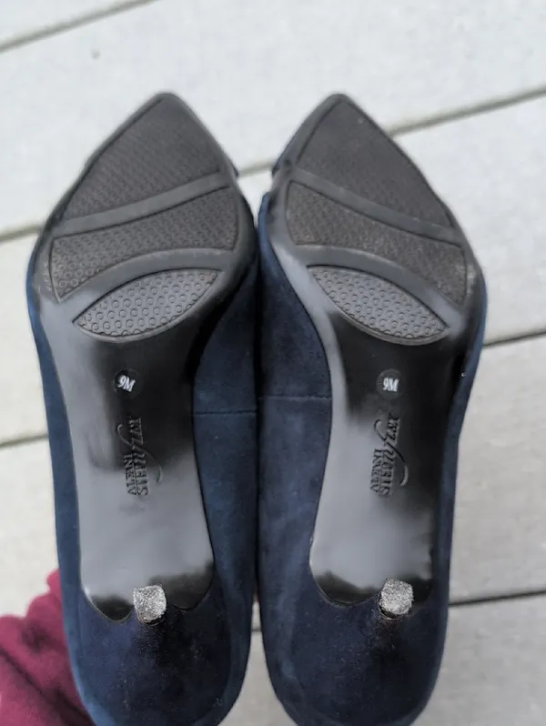 Alfani Kitten Heel Suede Pumps - Image 7