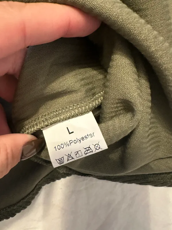 Green Suede Jacket Size L - Image 4