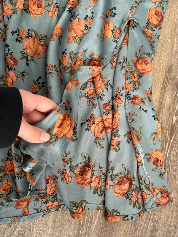 ASTR the Label Midi Dress Floral - Image 4