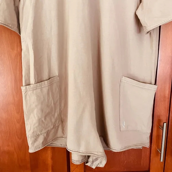 Free People Movement Hot Shot Tee Romper Mocha Latte Size Large - Image 7