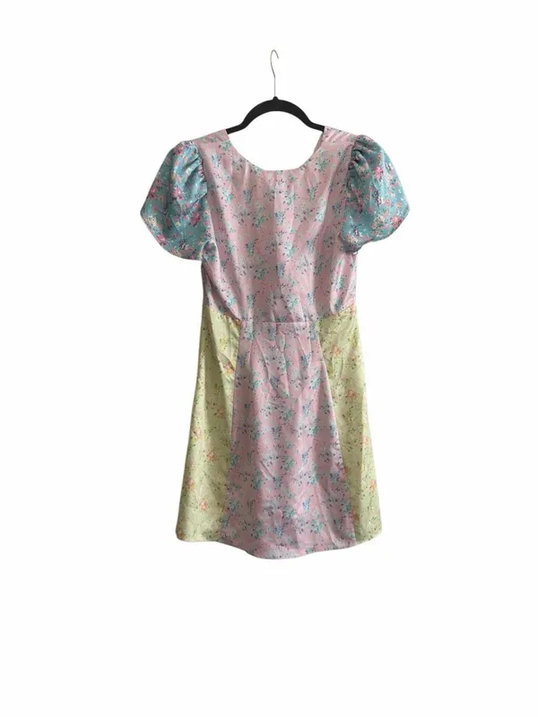 Love Shack Fancy NADESA MINI DRESS IN FUJI SUNRISE PRINT Size 2 - Image 6