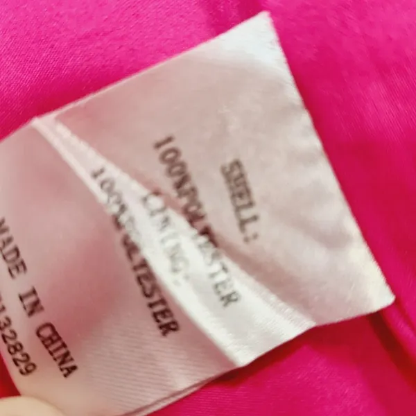 MORE TO COME Halley Blazer Wrap Dress in Hot Pink Small - Image 7