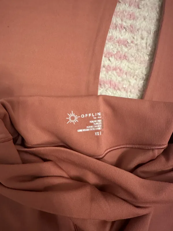 Aerie Crossover Flare Leggings - Image 3