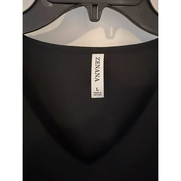 Zenana Black Top – Size Large - Image 2