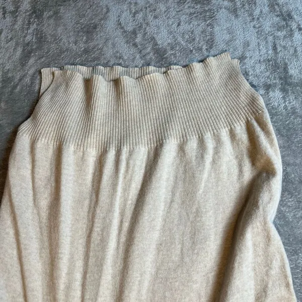 Twinset Sz M Oversized V Neck Sweater Wool Angora Hair Blend Women's‎ - Image 3