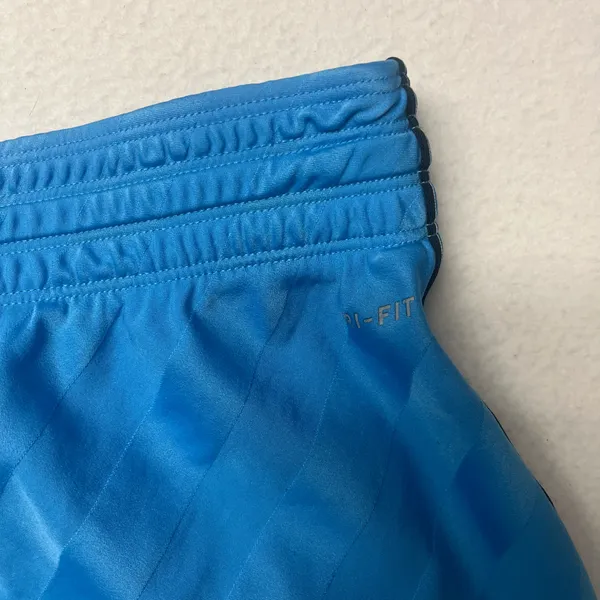 Nike Dri-Fit Women's Athletic Running Shorts Blue Size Large - Image 7