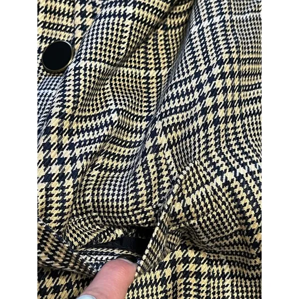 Vintage Stirling‎ Cooper Checkered Blazer Jacket Size 8 Business - Image 10