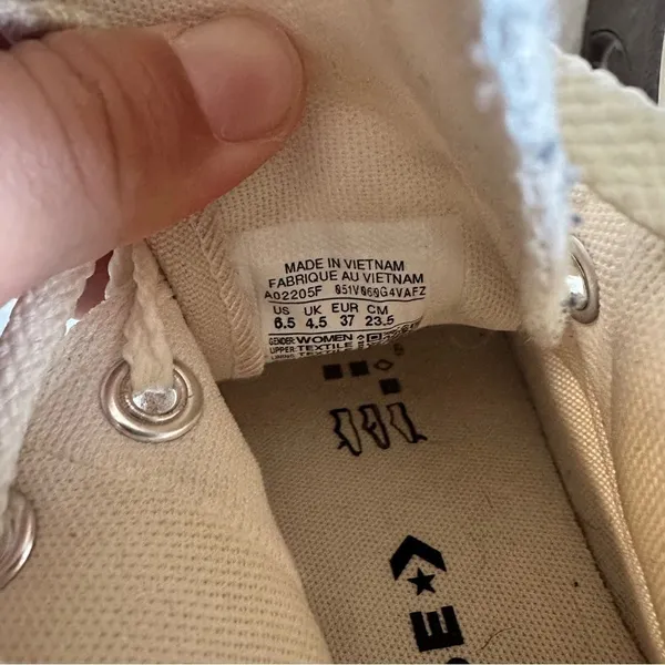 Converse Desert Sand Festival Platform Sneakers Women’s Size 6.5 - Image 15