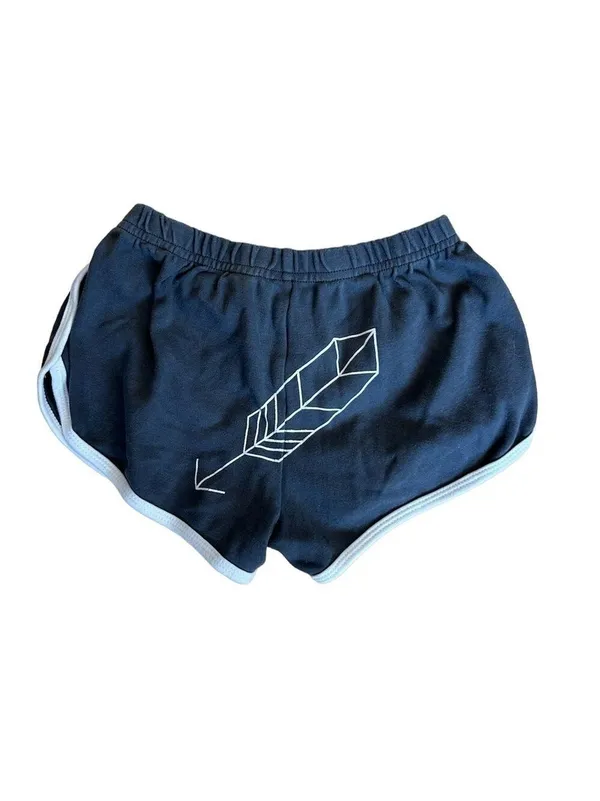 American Apparel Tori Kelly Arrow Grey Athletic Shorts Women’s Size Small - Image 2