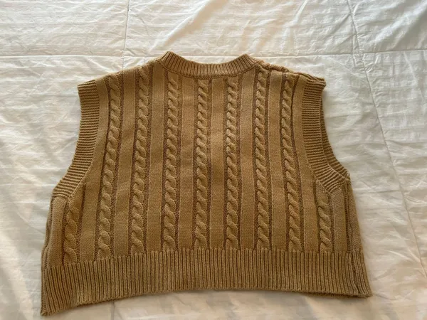 Sweater vest Brown - Image 2