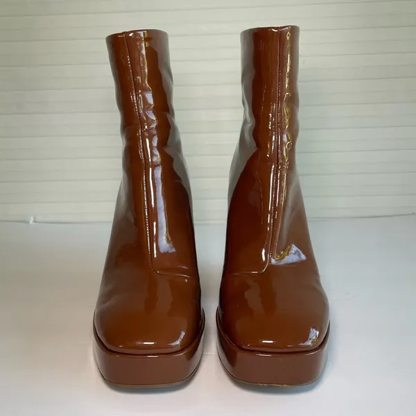 Steve Madden Luisina Cognac Boots - Image 4