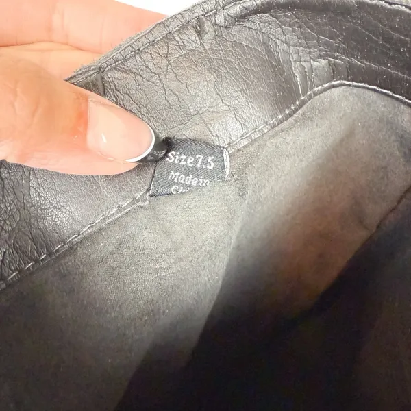 Dolce Vita Kylar Gray Suede Tall Knee‎ High Heeled Point Toe Boots Size 7.5 - Image 12