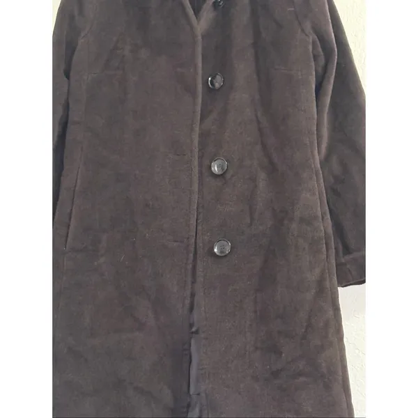 Jones New York women's Wool / Angora Blend Car Coat -size 12 msrp $179 - Image 2